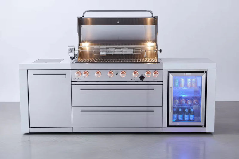 Load image into Gallery viewer, Mont Alpi 805 Deluxe Island with a Fridge Cabinet
