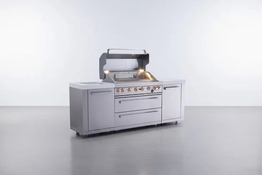 Mont Alpi 805 6-Burner Original Series Outdoor Kitchen Island
