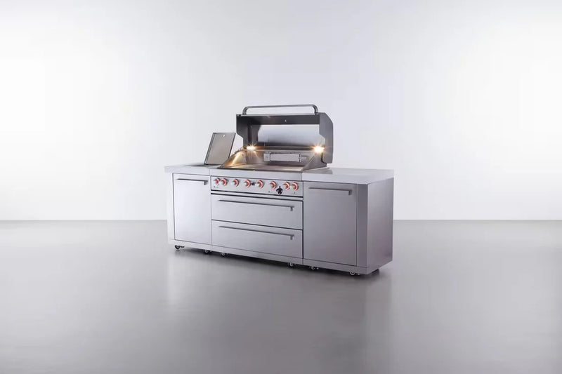 Load image into Gallery viewer, Mont Alpi 805 6-Burner Original Series Outdoor Kitchen Island
