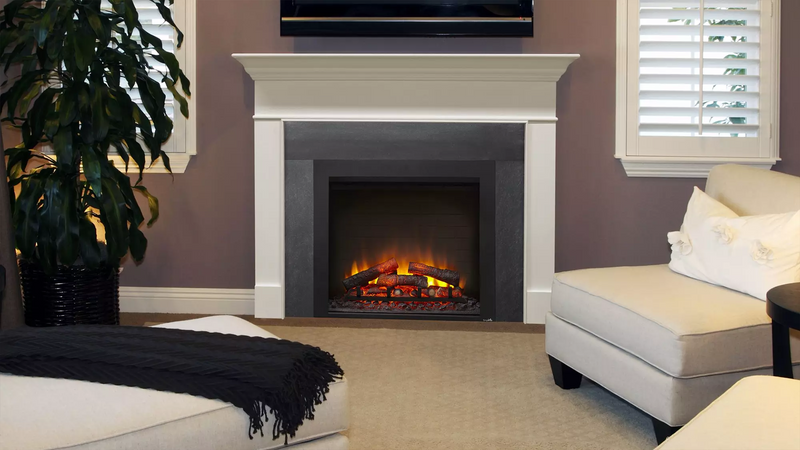 Load image into Gallery viewer, Built-In Fireplace
