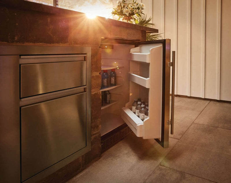 Load image into Gallery viewer, Outdoor Rated Stainless Steel Fridge
