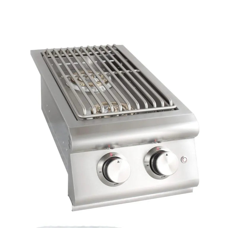 Load image into Gallery viewer, Blaze Built-In Premium LTE Double Side Burner with Lights

