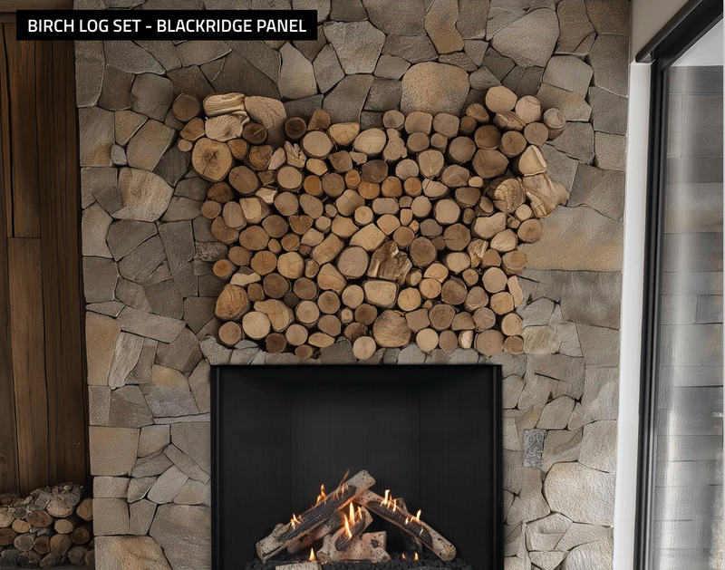 Load image into Gallery viewer, Ortal Wilderness Traditional 42" Overview Fireplace (Open box)
