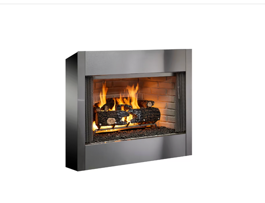 Villawood Outdoor Open Wood  Heat & Glo Fireplace