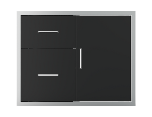 Door/Drawer Combo 30″ X 24″ Ranch (Black)