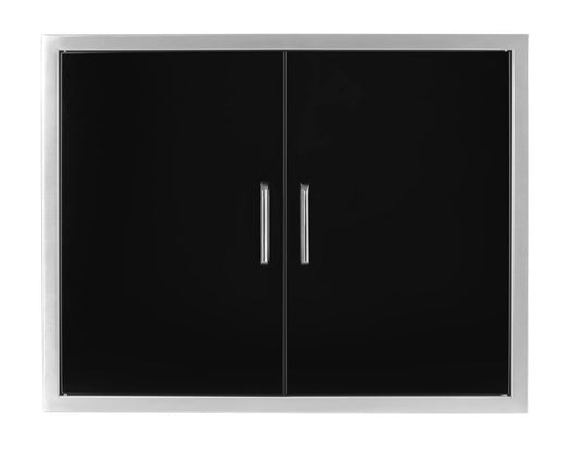 Double Door 30″ X 24″ Ranch (Black)