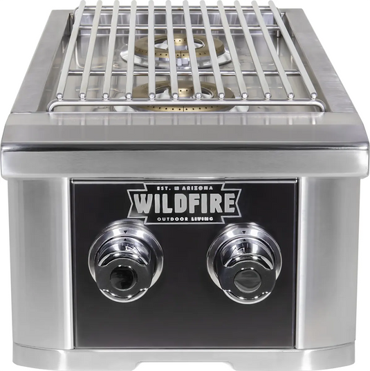 The Ranch Pro Double Side Burner (Black)