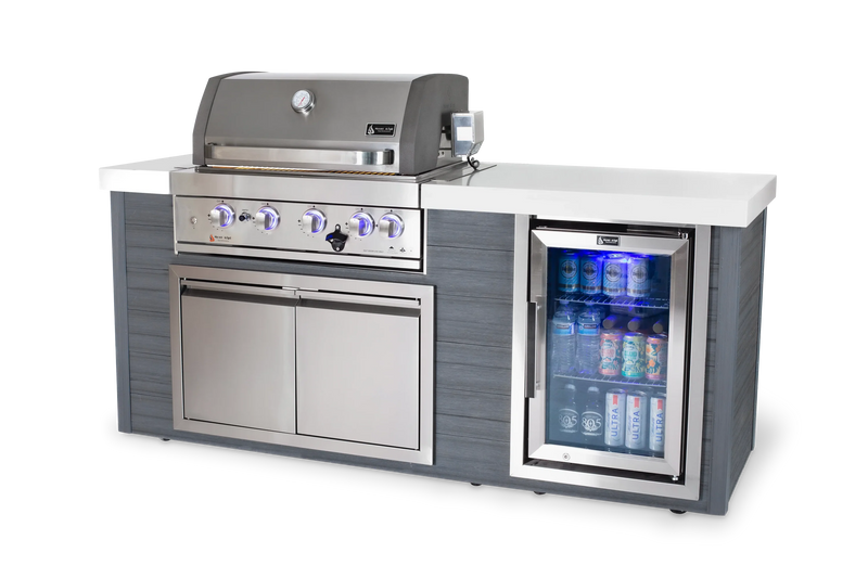 Load image into Gallery viewer, Mont Alpi 4 Burner Stainless Steel Artwood Outdoor Kitchen
