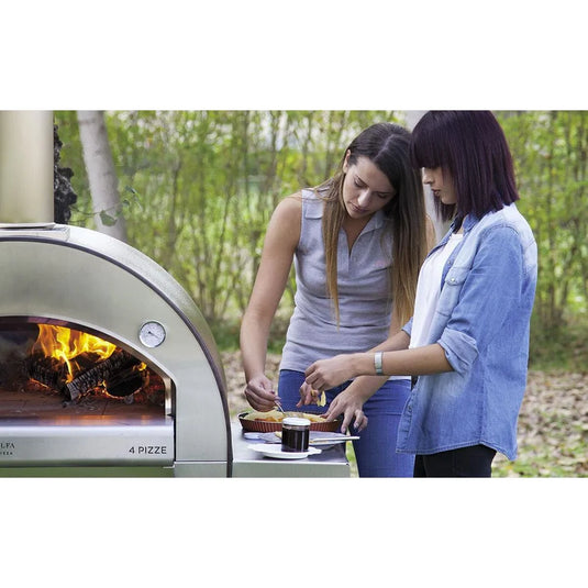 Alfa 4 PIZZE Wood Fired Pizza Oven