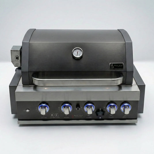 Mont Alpi 32" Black Stainless Built in Grill Head