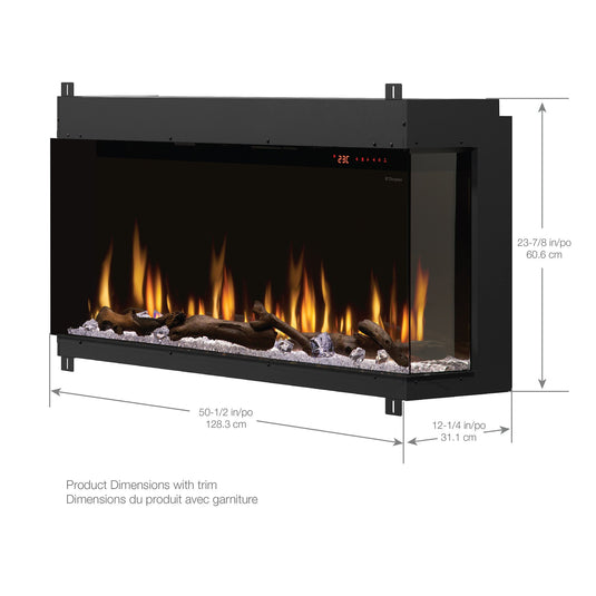 Ignite Bold 50" Linear Electric Fireplace