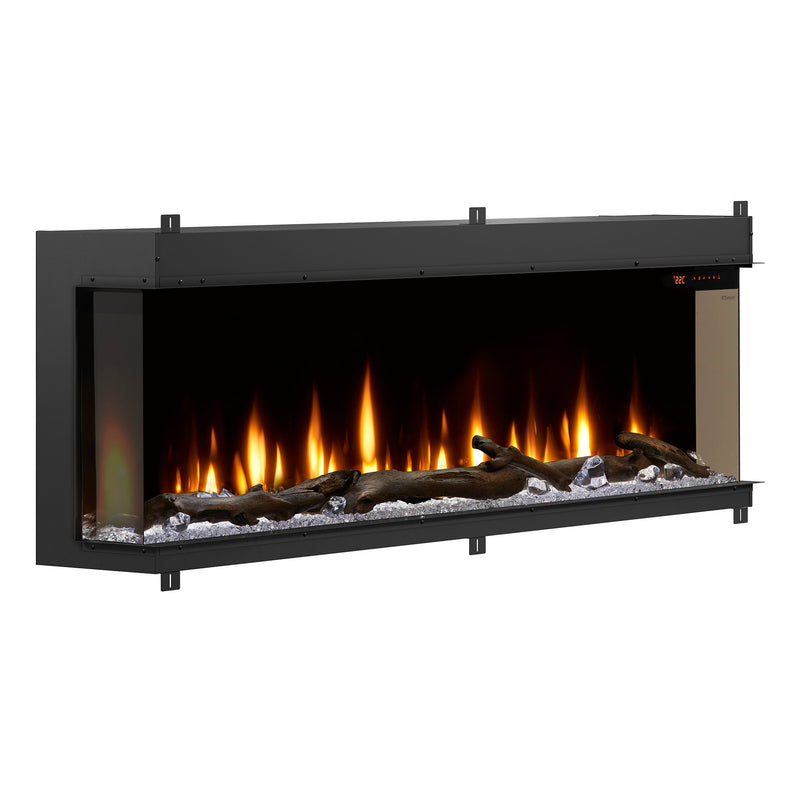 Load image into Gallery viewer, Ignite Bold 74" Linear Electric Fireplace
