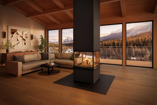 ORLEANS - Valcourt Wood Fireplace
