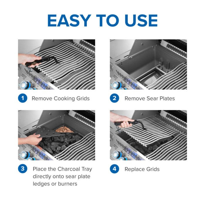 Load image into Gallery viewer, Cast Iron Charcoal and Smoker Tray

