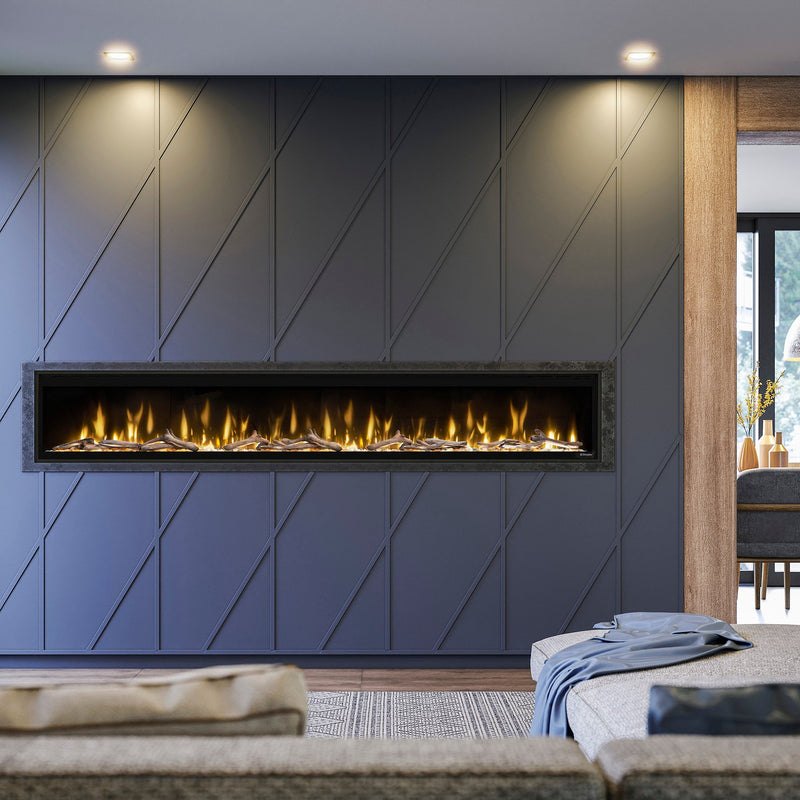 Load image into Gallery viewer, Ignite Evolve 100" Linear Electric Fireplace
