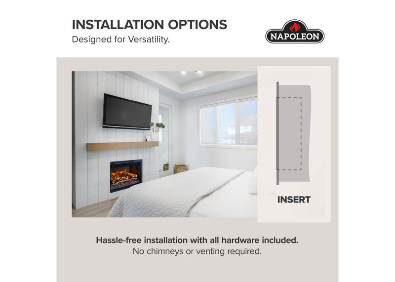 Load image into Gallery viewer, Rosedale™ Electric 2 Napoleon Fireplace
