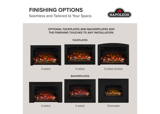 Rosedale™ Electric 3 Napoleon Fireplace