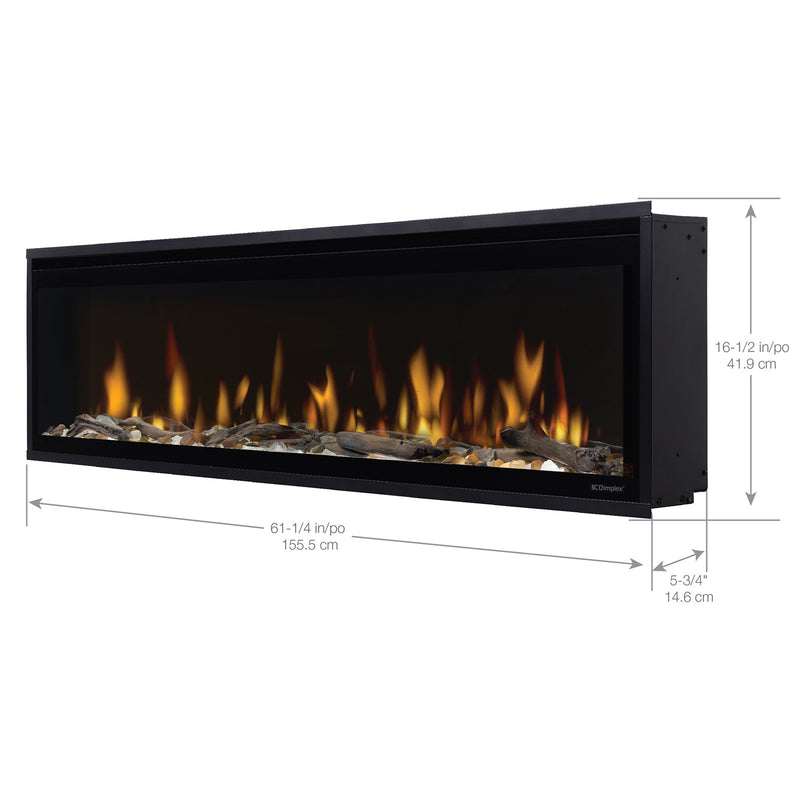 Load image into Gallery viewer, Ignite Evolve 60" Linear Electric Fireplace
