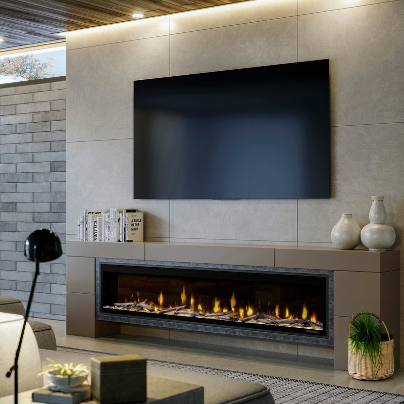 Load image into Gallery viewer, Ignite Evolve 74" Linear Electric Fireplace
