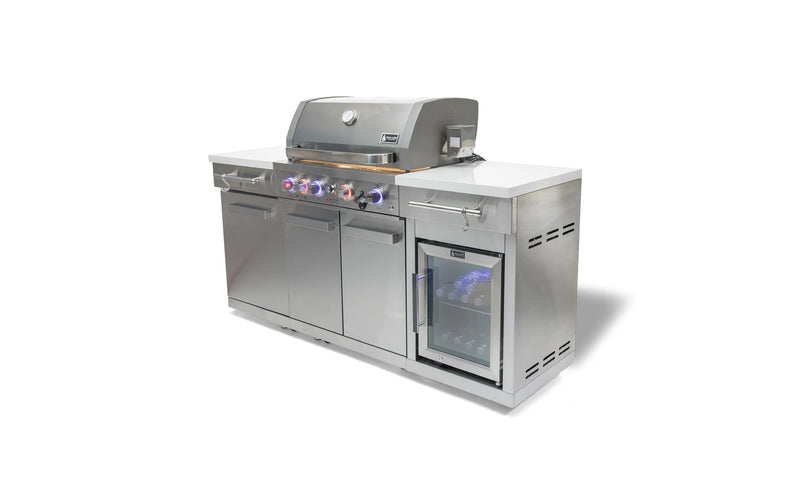 Load image into Gallery viewer, Mont Alpi 957 Stainless Steel Compact Outdoor Kitchen and Fridge
