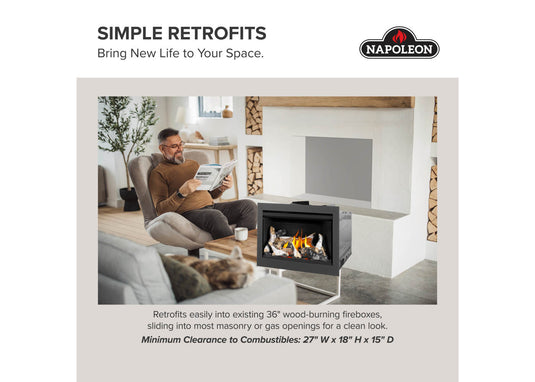 Rosedale™ 2 Napoleon Gas Insert