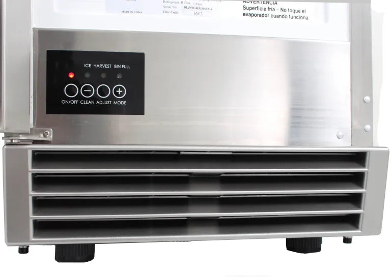 Load image into Gallery viewer, Blaze 50 Lb. 15-Inch Outdoor Ice Maker with Gravity Drain
