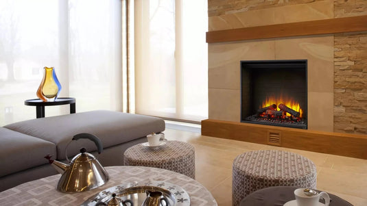 Built-In Fireplace