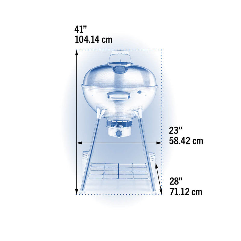 Load image into Gallery viewer, Premium 22 Charcoal Kettle

