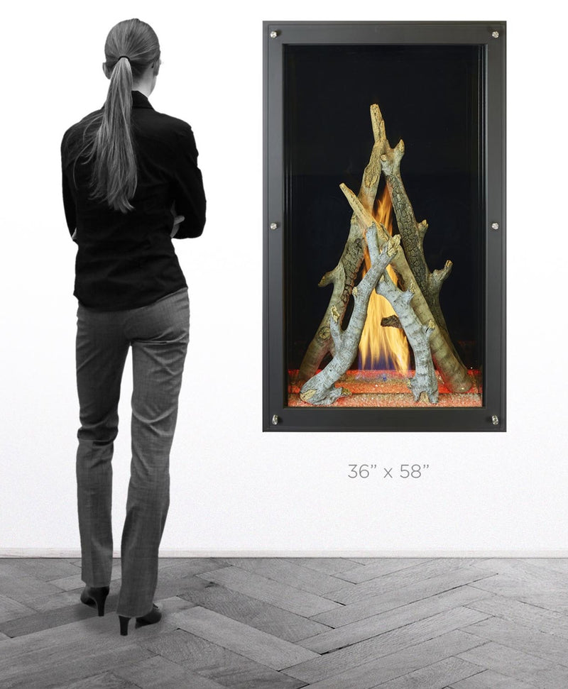 Load image into Gallery viewer, Vertical Gas Fireplace
