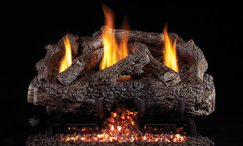 Fireplaces Real Fyre and Peterson Mississauga (Charred Frontier Oak – CHFR).