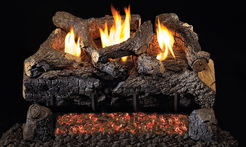 Fireplaces Real Fyre and Peterson Mississauga (Evening Fyre Charred – G18).