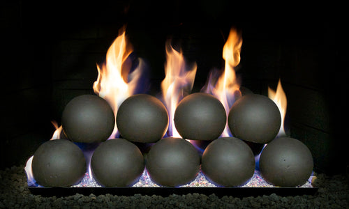 Fireplaces Real Fyre and Peterson Mississauga (Fyre Spheres).