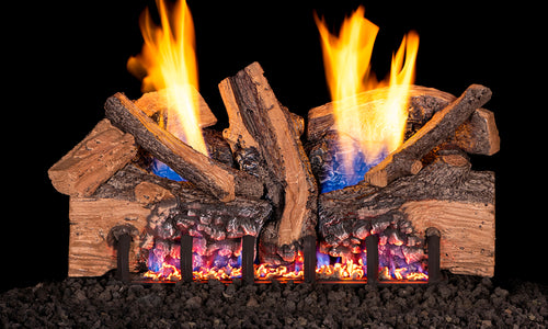 Fireplaces Real Fyre and Peterson Mississauga (Foothill Split Oak – FTSO).