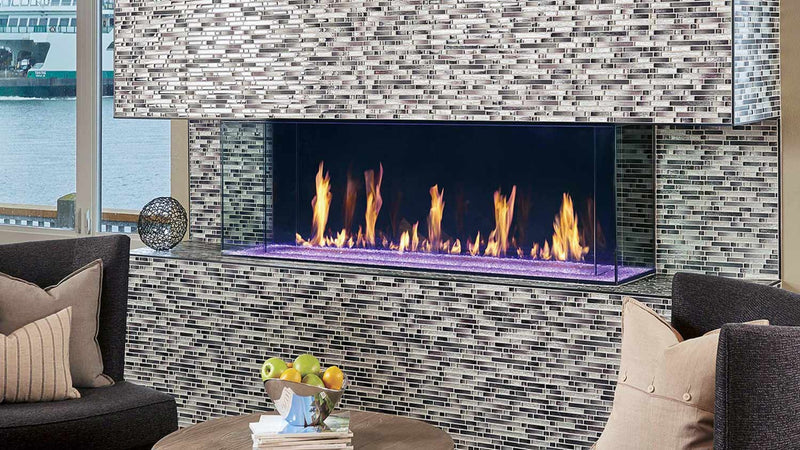 Load image into Gallery viewer, Bay Linear Gas Fireplace
