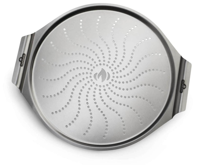 Load image into Gallery viewer, 14 inch (35.5 cm) Stainless Steel Pizza Pan
