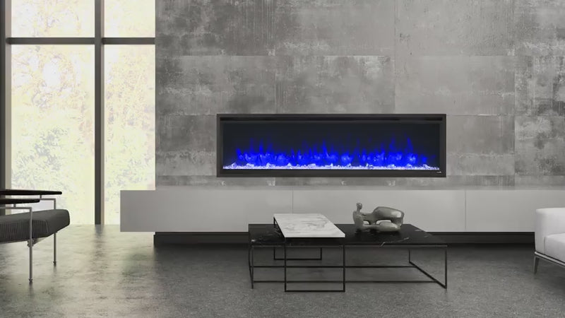 Load and play video in Gallery viewer, Allusion Platinum Fireplace
