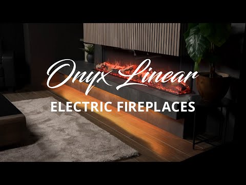 Load and play video in Gallery viewer, EX150 ELECTRIC FIREPLACE Regency® Onyx
