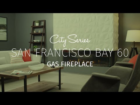 Load and play video in Gallery viewer, City Series™ San Francisco Bay 60 Gas Fireplace
