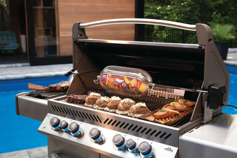 Load image into Gallery viewer, Rotisserie Grill Basket
