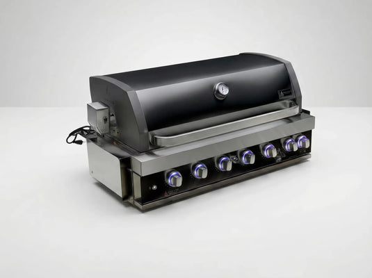 Mont Alpi 44" Black Stainless Steel Built in Grill Head