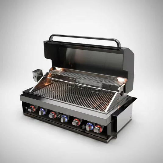 Mont Alpi 44" Black Stainless Steel Built in Grill Head