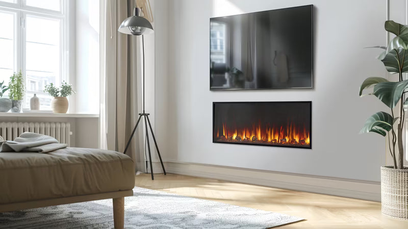 Load image into Gallery viewer, 78" Scion Clean Face Linear Electric Fireplace
