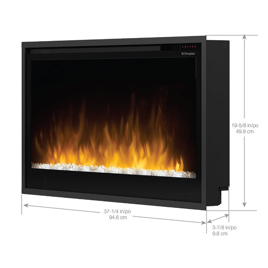 Slim 36" Linear Electric Fireplace