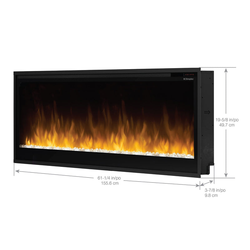 Load image into Gallery viewer, Slim 60" Linear Electric Fireplace
