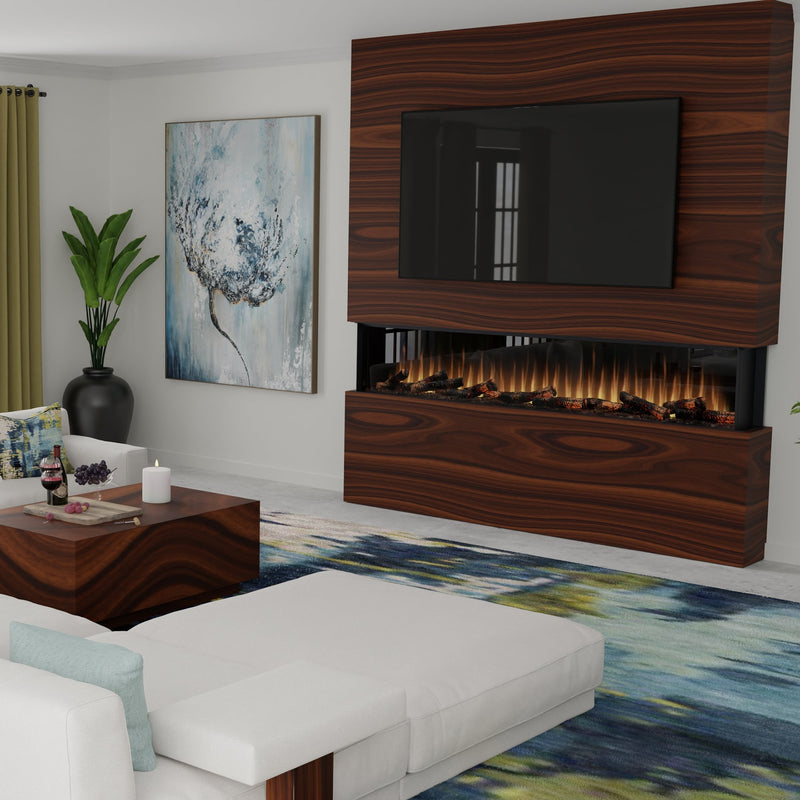 Load image into Gallery viewer, Ignite Ultra 100" Linear Electric Fireplace
