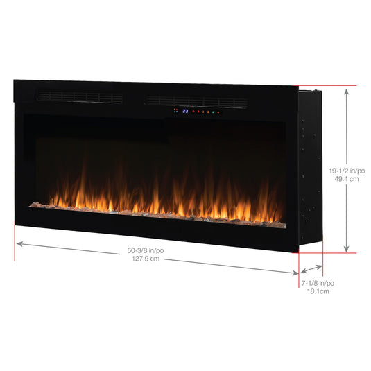 Vital Sense 50in Linear Fireplace