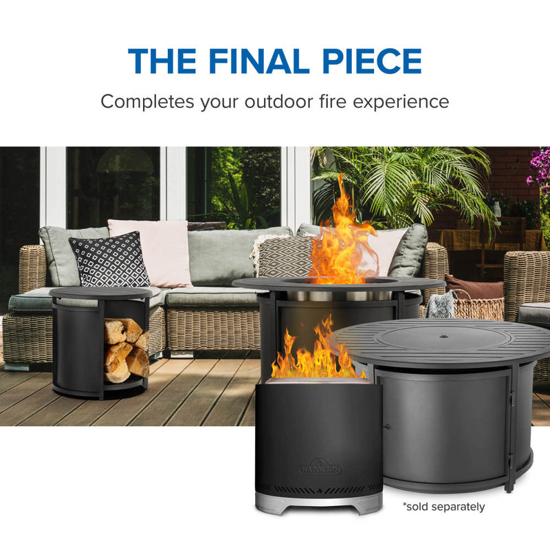 Load image into Gallery viewer, Round Fire Pit Side Table
