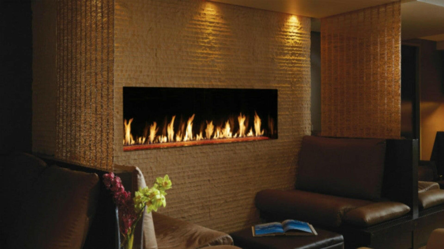 Single-Sided Linear Fireplace – Fireplace store Mississauga